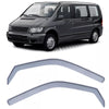 Deflettori pioggia antivento nero per Mercedes Classe V Vito W638 96-03
