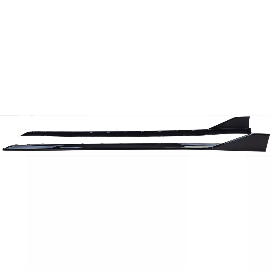 Accessorio minigonne laterali nero lucido, per BMW Serie 1 F40 dal 2019