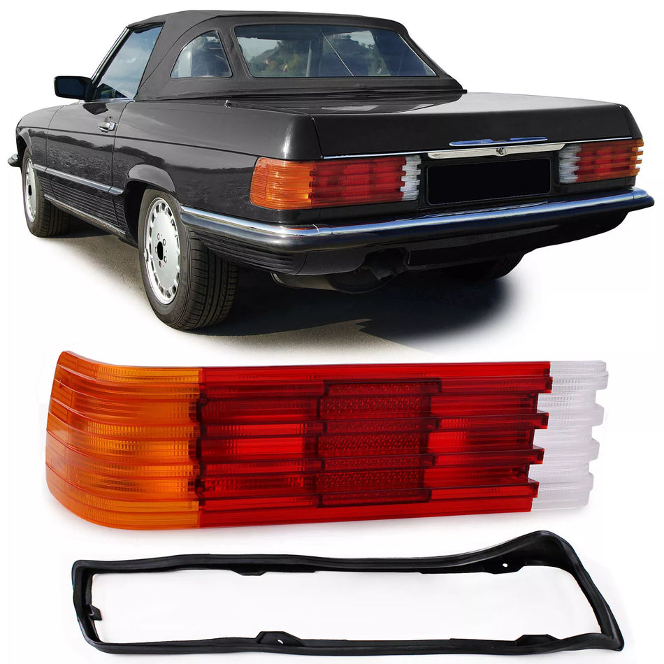 Fanale posteriore diffusore + guarnizione sinistra per Mercedes SL R107 SLC C107