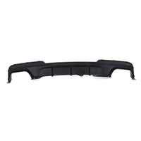 Diffusore posteriore + terminali 550 Performance nero lucido per BMW F10 F11 535