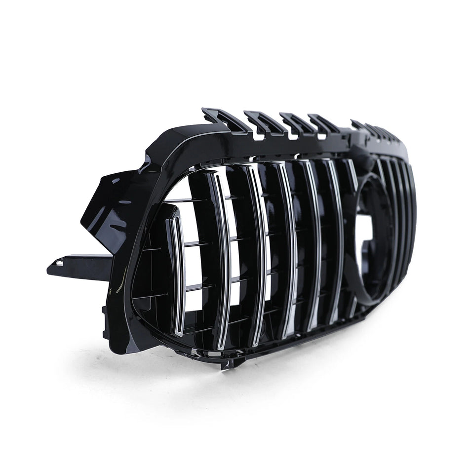 Griglia radiatore sportiva Nero cromo,per Mercedes Classe A W177 V177 dal 18
