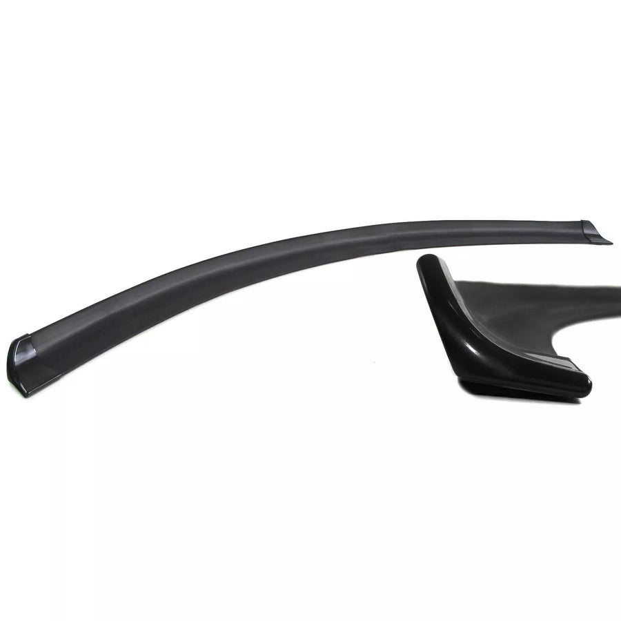 Spoiler posteriore strisce da incollare universale flessibile 1, 45 mx2 cm nero