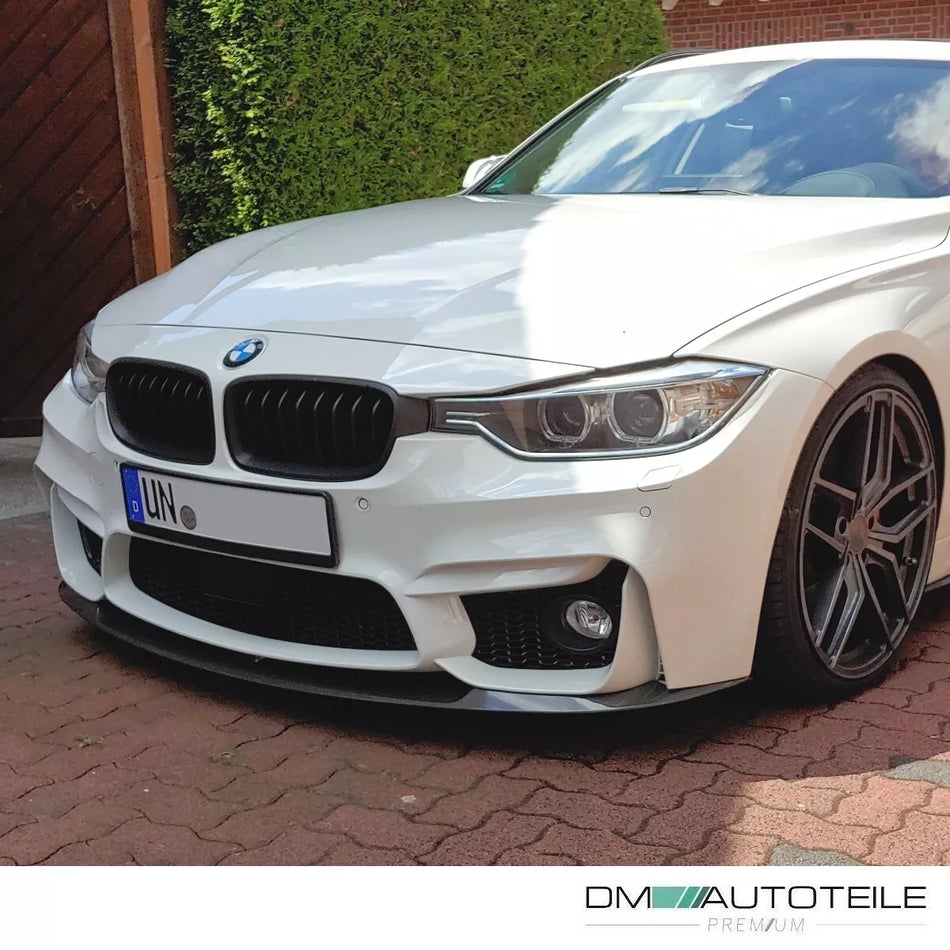 Spoiler anteriore lama anteriore per BMW Serie 3 F30 F31 M3 paraurti F80 EVO