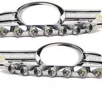 Mercedes W211 S211 LED TFL luce cromata mod Avantgarde 06-09 Mopf +R87
