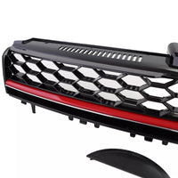 Griglia radiatore a favi Sport senza emblema Nero per VW Golf 7 12-17 anche GTI