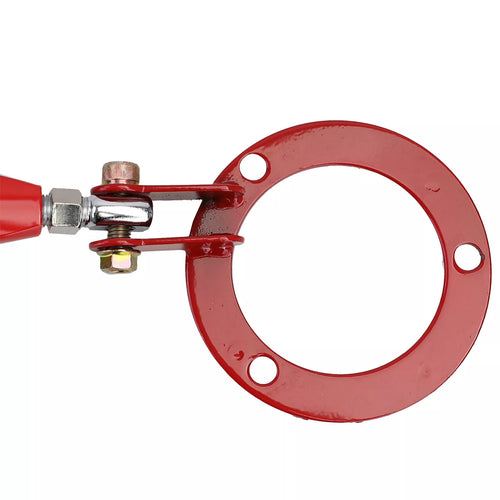 Barra alluminio rossa anteriore regolabile BMW Serie 5 E34 520i 525i 89-96