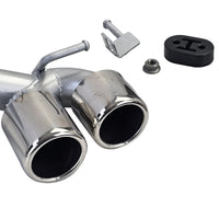 Terminale scarico duplex 4 tubi look conversione per BMW F32 F33 F36 425 428 430