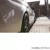 minigonne laterali nere + attacchi pellicola per BMW G30 G31 M