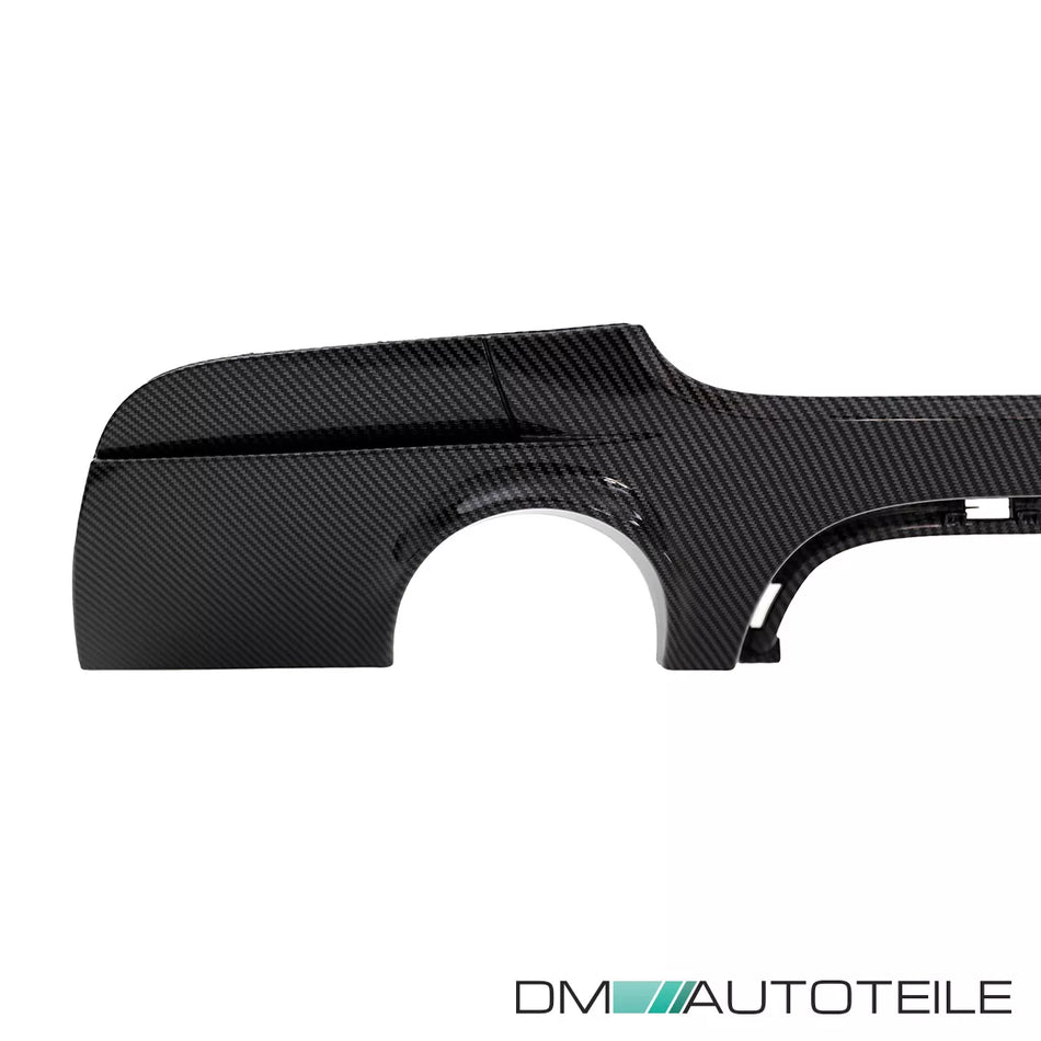 Diffusore posteriore 335i 335d carbonio Lucido per BMW Serie 3 E92 E93