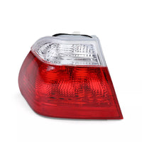 Fanale posteriore esterno rosso bianco sinistro, per BMW Serie 3 E46 Berlina