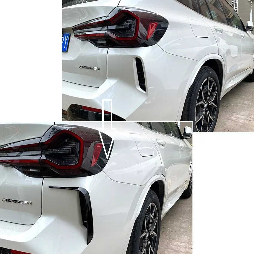 Flaps posteriore splitter Canard per BMW X3 G01 LCI (Facelift) pacchetto M