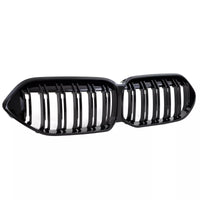 Set doppia barra griglia Nero Lucido per BMW Serie 2 F44 Grand Coupe