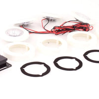 Hella Celis Luci Interne Camper SpotLED Set Bianco Universale 9-32 Multivolt