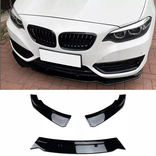 Splitter Lama anteriore per BMW Serie 2 F22 F23 con Sportline 2