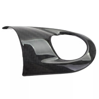 Mascherine volante vero carbonio set 3 pezzi adatte per Mini R55 R56 R57 R58 R59