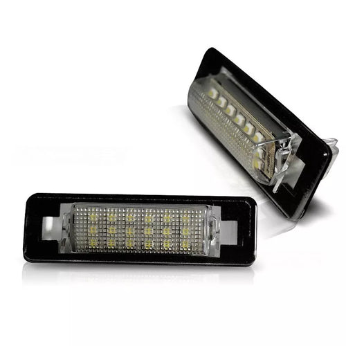 Illuminazione targa LED per Mercedes-Benz E W210/C W202 bianco ghiaccio