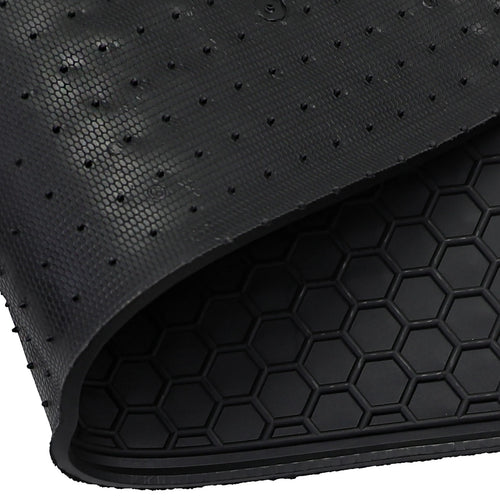 Tappetini auto in gomma neri set premium adatti per BMW Serie 5 G30 G31 dal 17