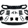 Diffusore + Terminali di Scarico 2X2 NERO per MERCEDES W177 Berlina Compatta