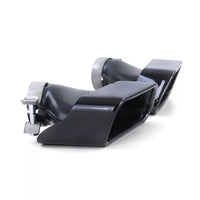 terminali V8 550 ottica nero adatti per BMW Serie 5 F10 F11 535i 535d