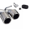 Diffusore posteriore carbonio + terminale look, per BMW F32 F33 F36 425 428 430