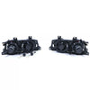 Coppia fari neri fumo adatti, per BMW Serie 5 E34 88-95 Serie 7 E32 88-94