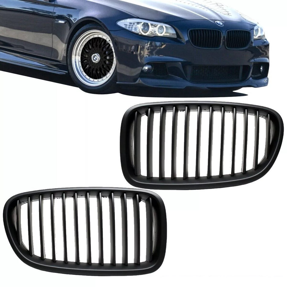 Set Griglia Sportiva nera opaca per BMW Serie 5 F10 F11 anche M M5