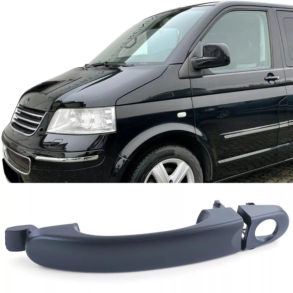 Maniglia porta apriporta esterna nera porta conducente sinistra VW Bus T5 03-09