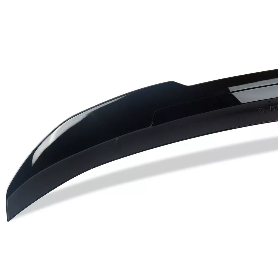 Spoiler Posteriore forma a V Nero Lucido + 3M per BMW Serie 3 E92 Coupè