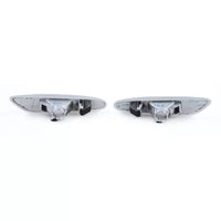 Frecce laterali bianche coppia sinistra destra BMW Serie 1 E81 E87 04-12