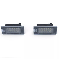 Luci targa LED bianche 6000K adatte per BMW Serie 3 E90 E91 E92 E93 04-13