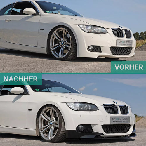 Spoiler anteriore Nero Lucido per BMW E92 E93 06-10 M