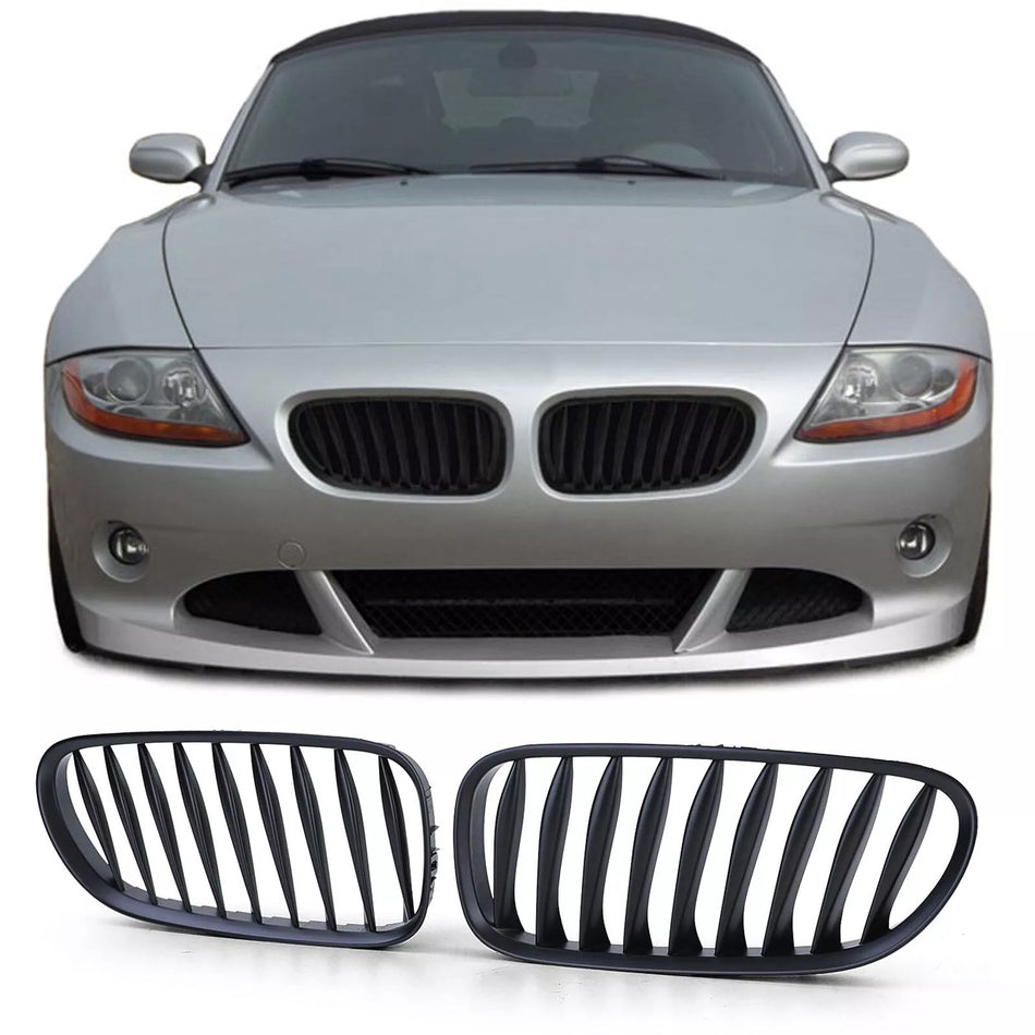 Griglia radiatore Sport Performance nero opaco adatta per BMW Z4 E85 E86 02-09