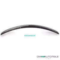Spoiler Posteriore Bagagliaio Nero per Mercedes W205 C205 Coupé