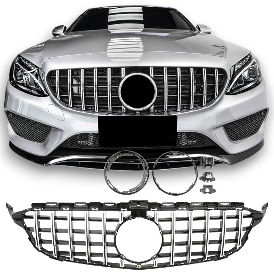 Griglia radiatore Sport Panamericana GT per Mercedes W205 2014-2021