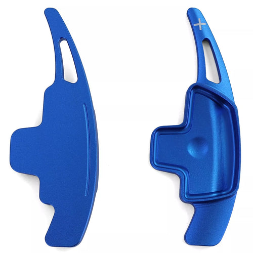 Palette Cambio Alluminio Blu per Mercedes CLA C117 C118 CLS C218 C257