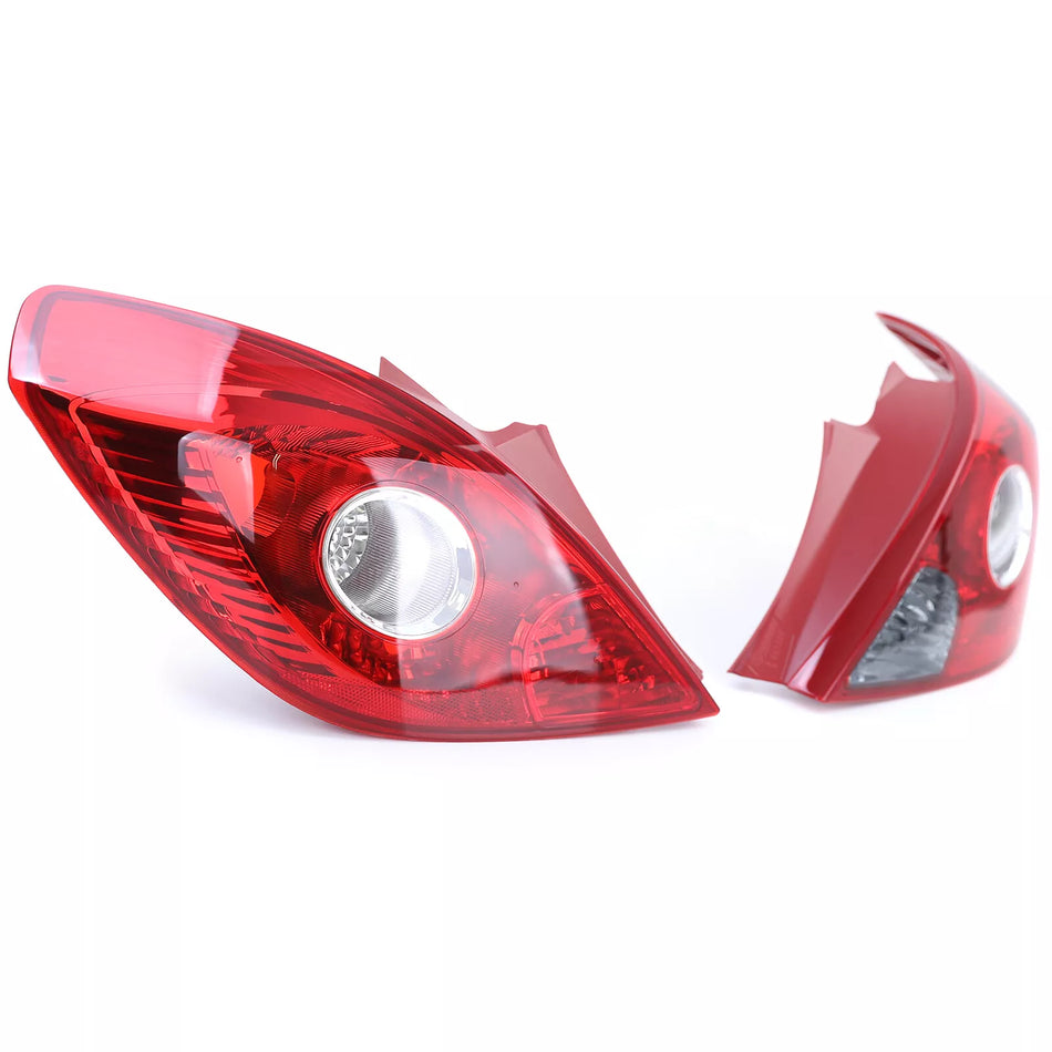 Coppia Fanali Posteriori Sinistri Destra per Opel Corsa D 3 Porte 06-14