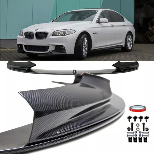 Spoiler anteriore lama CARBONIO Lucido per BMW F10 F11 M