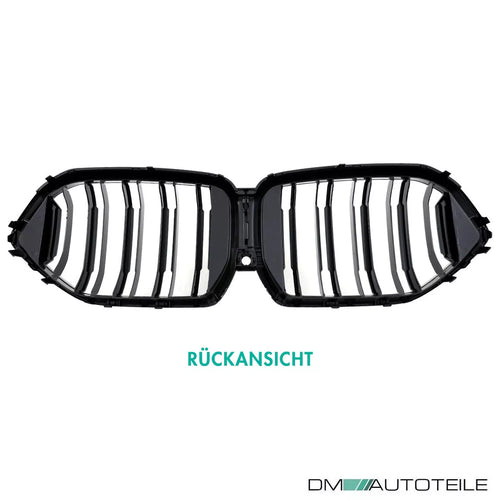 Griglia Sportiva doppia passerella nera lucida anche fotocamera per BMW X6 G06