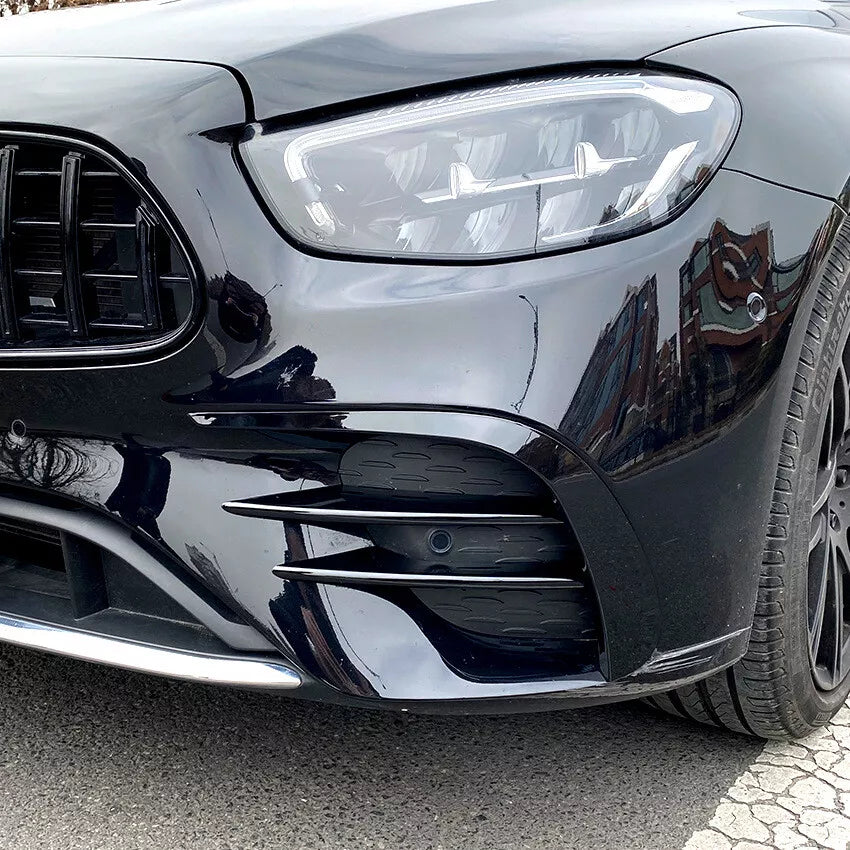 per MERCEDES W213 A238 CLASSE E AMG LINE (FACELIFT) AERO FLAPS + FINS