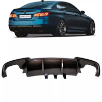 Diffusore oro carbonio Lucido 4 tubi per convers. BMW F10 F11 M5 prestazioni