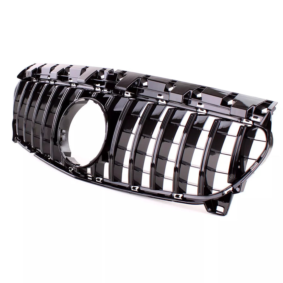 Griglia radiatore Sport nera lucida per Mercedes CLA X117 Shooting Brake 15-19