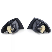 Frecce vetro trasparente nero fumo, per BMW Serie 3 E46 berlina Touring 98-01