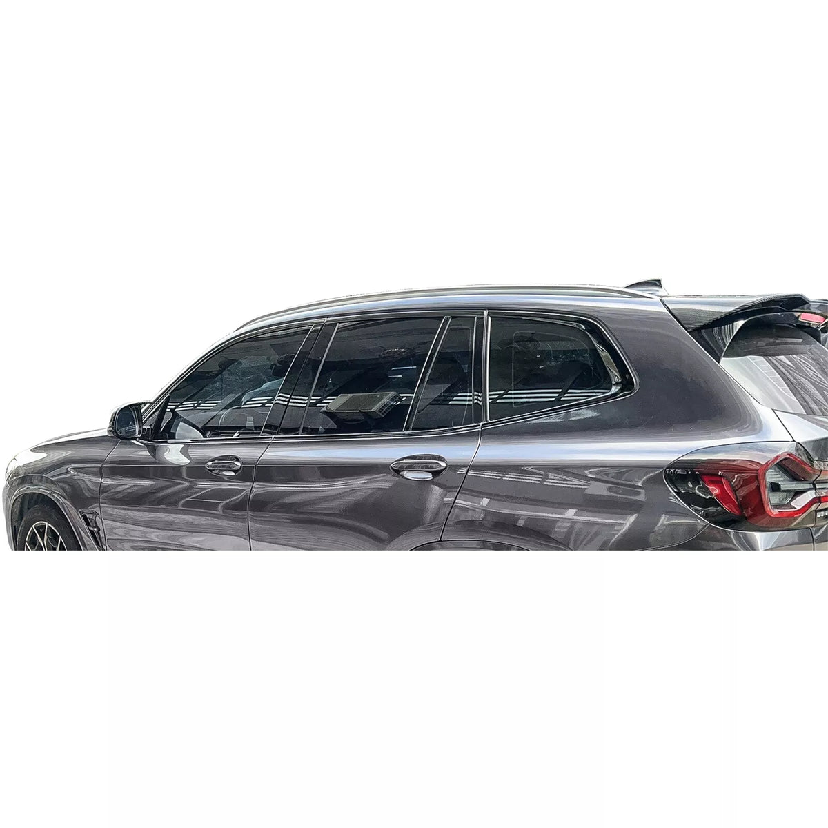 Set modanature Shadow Line nere lucide adatte, per BMW X3 G01 dal 2017 – vista 5