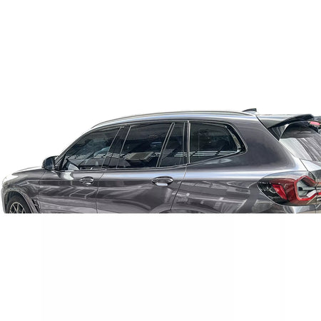 Set modanature Shadow Line nere lucide adatte, per BMW X3 G01 dal 2017 – vista 5