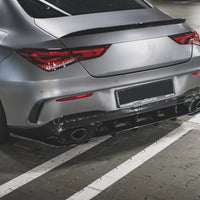 SPOILER SPLITTER LATERALE DIFFUSORE GREMBIULE per MERCEDES C118 X118 CLA-KLA