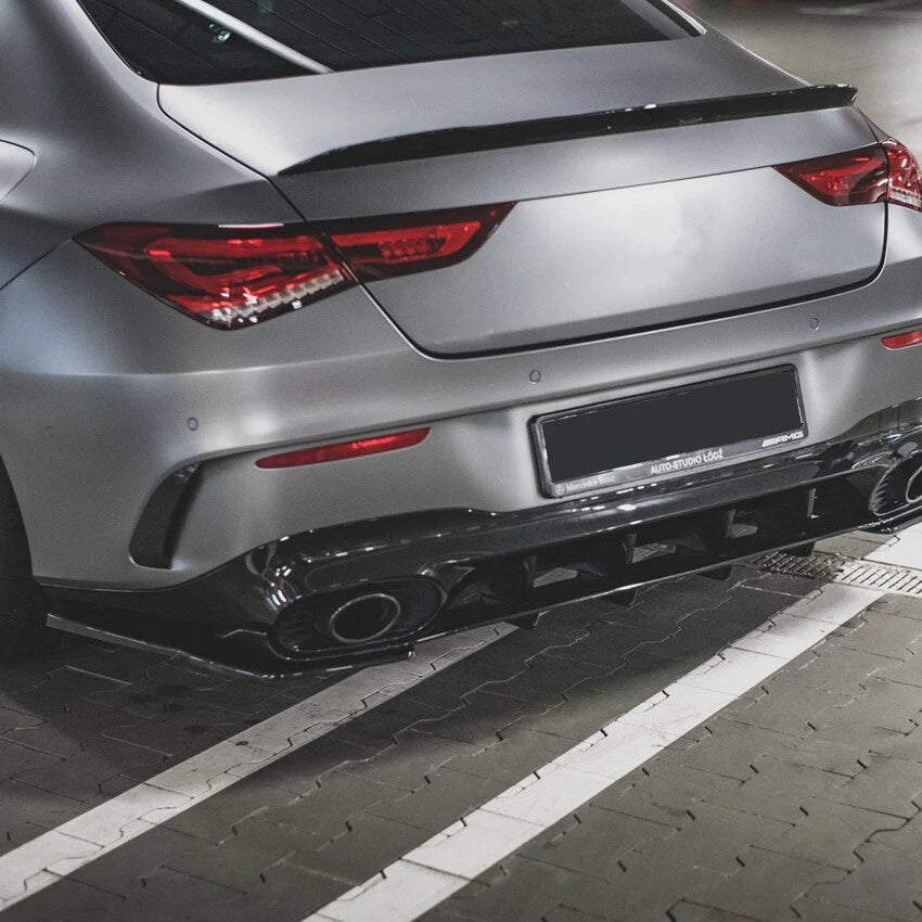 SPOILER SPLITTER LATERALE DIFFUSORE GREMBIULE per MERCEDES C118 X118 CLA-KLA