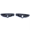 Coppia frecce laterali in vetro trasparente nero fumo BMW Serie 3 E46 98-03
