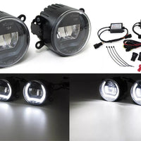 Fendinebbia LED in vetro trasparente con luci diurne per Suzuki Alto V GF Splash