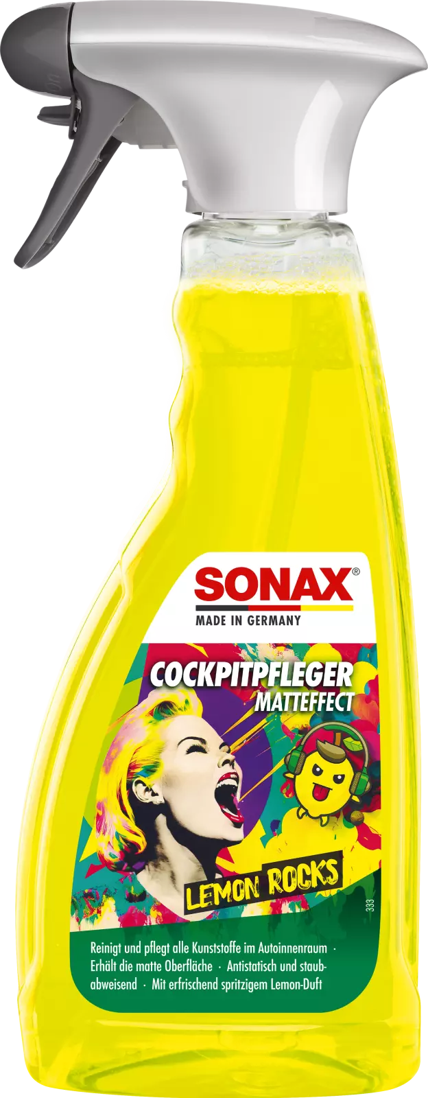 SONAX 03432410 Cura abitacolo effetto Opaco Rocce di limone 500 ml