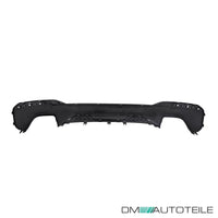 Diffusore Nero Lucido Set per BMW Serie 5 G30 G31 M Sport
